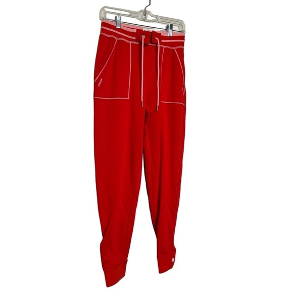 NWT Wknd Nation Red Jogger Pants Size Small - Picture 3 of 12